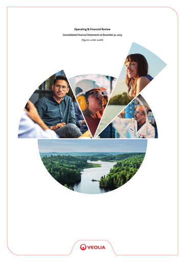 Thumbnail Veolia Financial Report 2023
