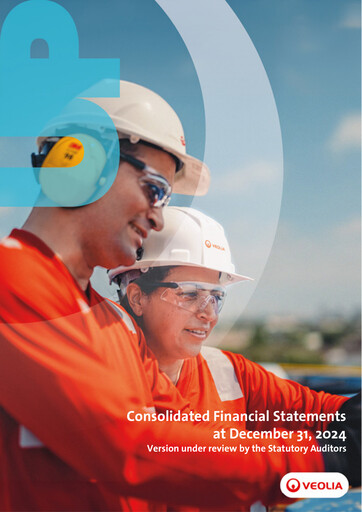 Miniature Veolia Bilan financier 2024