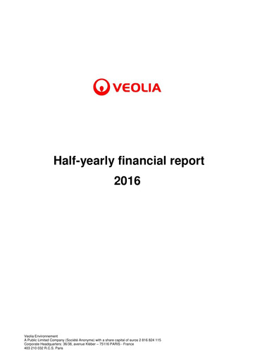 Vorschaubild Veolia Halbjahresbericht 2016