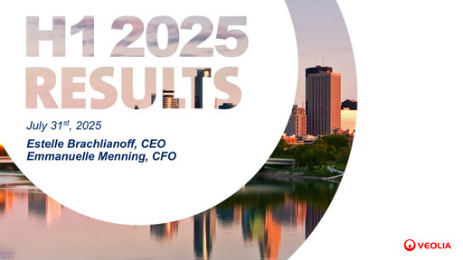 Miniature Veolia Rapport semestriel 2025