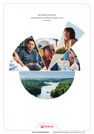 Miniature Veolia Rapport trimestriel 2023-q1