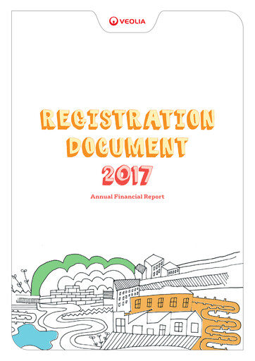 Thumbnail Veolia Universal Registration Document 2017