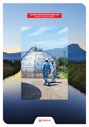 Thumbnail Veolia Universal Registration Document 2021