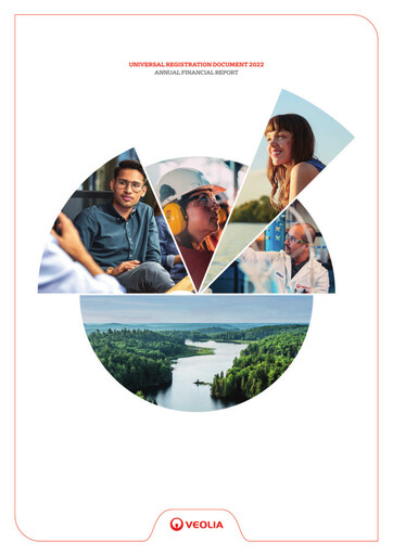 Thumbnail Veolia Universal Registration Document 2022