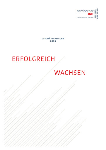 Thumbnail Hamborner REIT Annual Report 2015