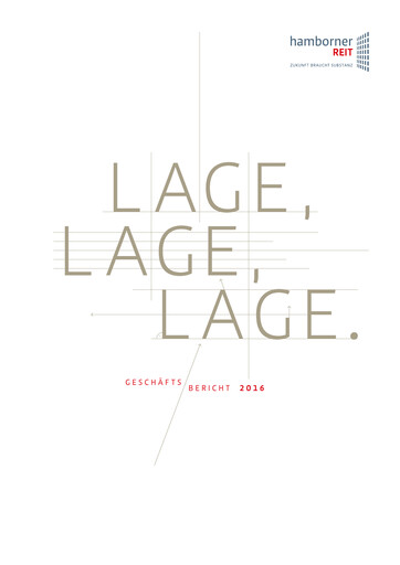 Thumbnail Hamborner REIT Annual Report 2016