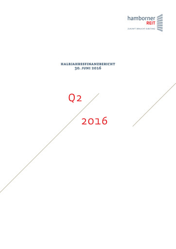 Thumbnail Hamborner REIT Half-year Report 2016-h1