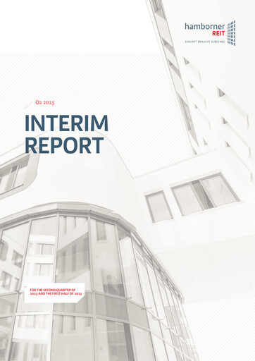 Miniature Hamborner REIT Rapport semestriel 2015-h1