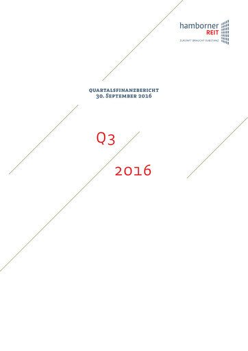 Thumbnail Hamborner REIT Quarterly Report 2016-q3