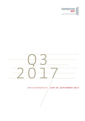 Thumbnail Hamborner REIT Quarterly Report 2017-q3