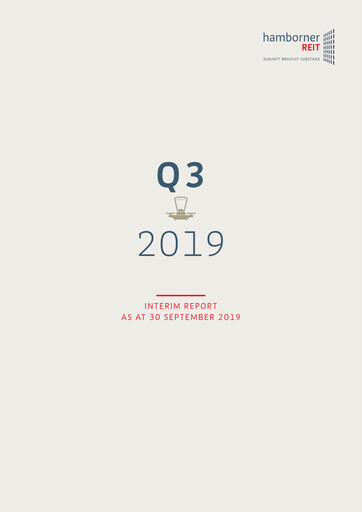 Miniature Hamborner REIT Rapport trimestriel 2019-q3