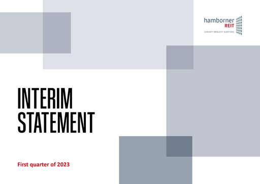 Miniature Hamborner REIT Rapport trimestriel 2023-q1