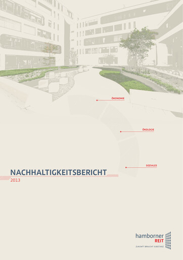 Thumbnail Hamborner REIT Sustainability Report 2013