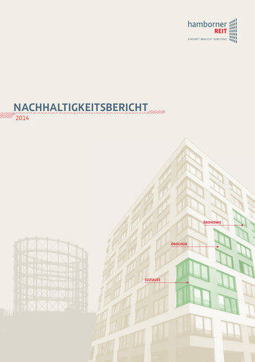 Thumbnail Hamborner REIT Sustainability Report 2014