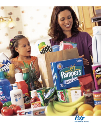 Thumbnail Procter & Gamble Annual Report 2000