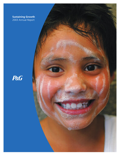 Thumbnail Procter & Gamble Annual Report 2003