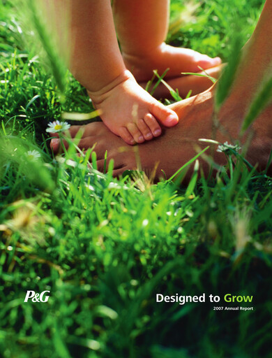 Thumbnail Procter & Gamble Annual Report 2007