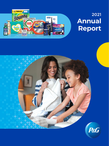 Thumbnail Procter & Gamble Annual Report 2021