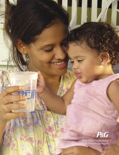 Thumbnail Procter & Gamble Sustainability Report 2006