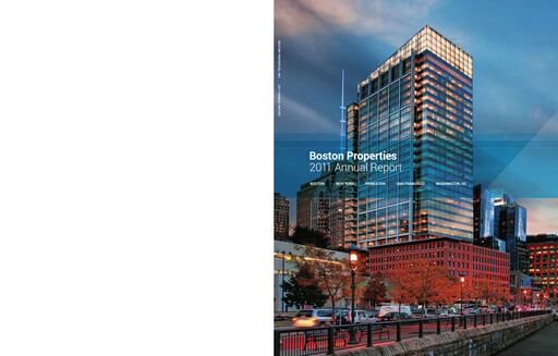 Thumbnail BXP, Inc.
 Annual Report 2011