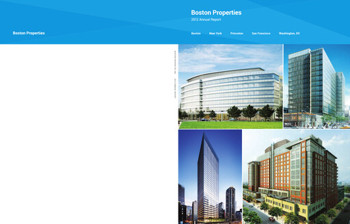 Thumbnail BXP, Inc.
 Annual Report 2012