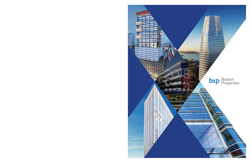 Thumbnail BXP, Inc.
 Annual Report 2018