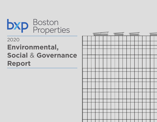 Thumbnail BXP, Inc.
 ESG Report 2020