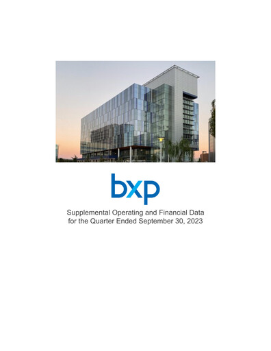 Thumbnail BXP, Inc.
 Quarterly Report 2023-q3