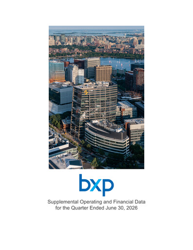 Miniature BXP, Inc.
 Rapport trimestriel 2026-q2