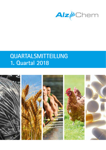 Vorschaubild AlzChem Group Quartalsbericht 2018-q1