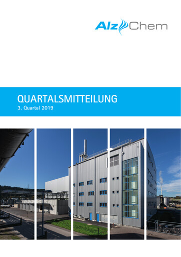 Vorschaubild AlzChem Group Quartalsbericht 2019-q3