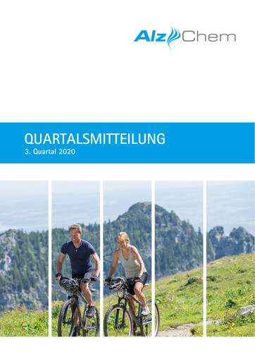 Vorschaubild AlzChem Group Quartalsbericht 2020-q3