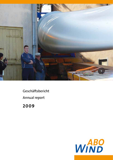 Thumbnail ABO Energy Annual Report 2009