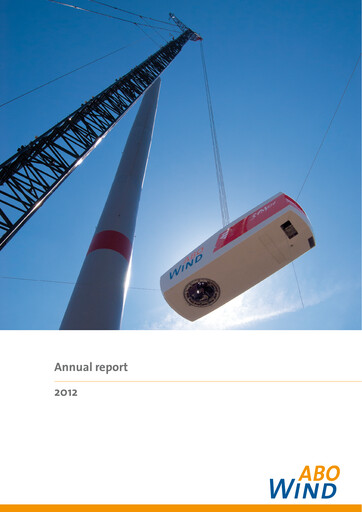Thumbnail ABO Energy Annual Report 2012
