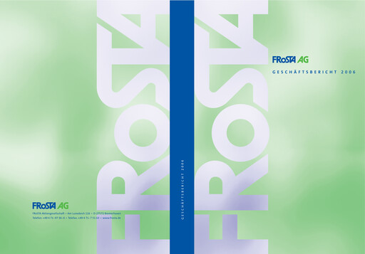 Thumbnail FRoSTA AG Annual Report 2006