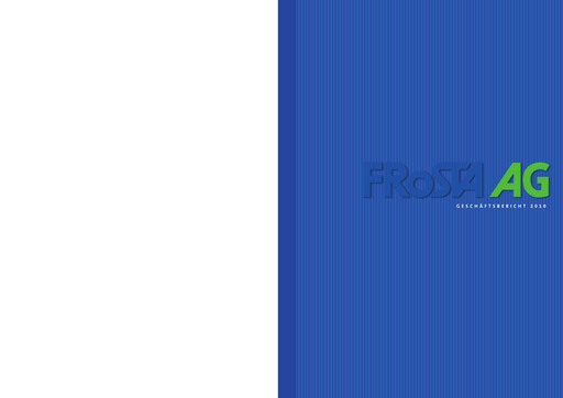 Thumbnail FRoSTA AG Annual Report 2010