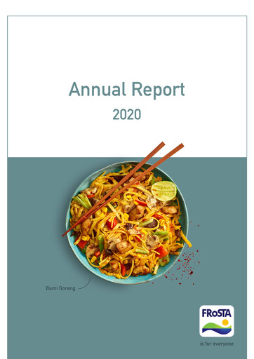 Thumbnail FRoSTA AG Annual Report 2020