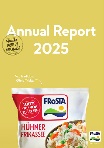 Thumbnail FRoSTA AG Annual Report 2025