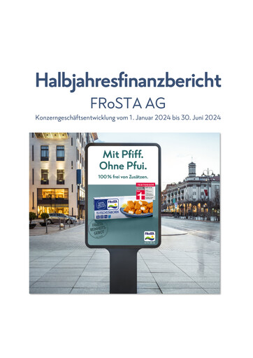 Miniature FRoSTA AG Rapport semestriel 2024-h1