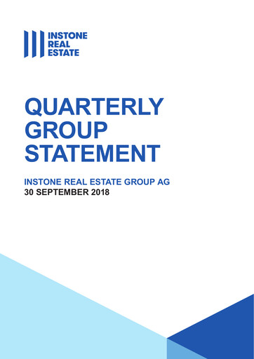 Thumbnail Instone Real Estate Group Quarterly Report 2018-q3