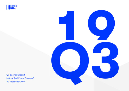 Thumbnail Instone Real Estate Group Quarterly Report 2019-q3