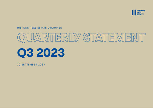 Thumbnail Instone Real Estate Group Quarterly Report 2023-q3