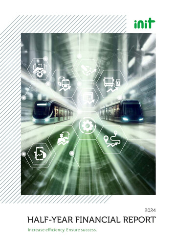 Thumbnail init innovation in traffic systems Half-year Report 2024-h1