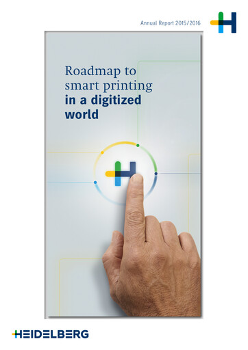 Thumbnail Heidelberger Druckmaschinen Annual Report 2015-2016