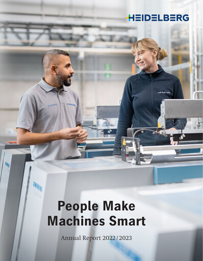 Thumbnail Heidelberger Druckmaschinen Annual Report 2022-2023