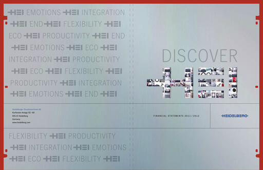 Thumbnail Heidelberger Druckmaschinen Financial Statement 2011-2012