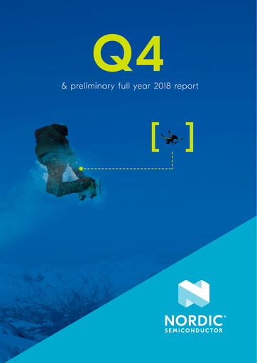 Vorschaubild Nordic Semiconductor
 Quartalsbericht 2018-q4