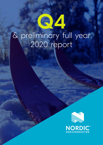 Vorschaubild Nordic Semiconductor
 Quartalsbericht 2020-q4