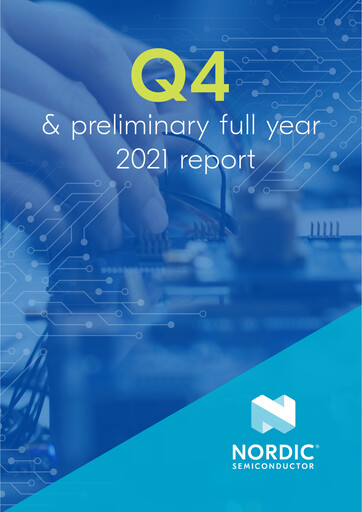 Vorschaubild Nordic Semiconductor
 Quartalsbericht 2021-q4