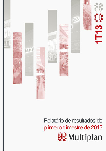 Thumbnail Multiplan Empreendimentos Imobiliários Quarterly Report 2013-q1